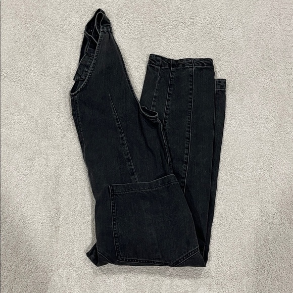 NEW! We The Free High Roller Jumpsuit Black Size XS - Picture 8 of 11